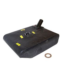 Crown Automotive 912008PL Plastic Underseat Fuel Tank for 55-70 Jeep CJ-5 and CJ-6 with 4-Cylinder Engine