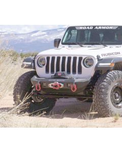 RDA STEALTH MID FR BUMPER JL JT BLK