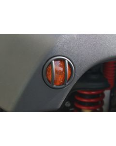 RUGGED RIDGE SIDE MARKER GUARDS JK BLK