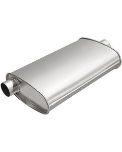BRExhaust 100-5137 Direct-Fit Muffler for 87-92 Jeep Wrangler YJ with 2.5L and 4.0L Engines