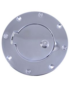 OMIX LOCKING GAS COVER POL SS 97-06 TJ