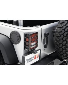 Rugged Ridge  Stainless Steel Fuel Door for 07-18 Jeep Wrangler JK