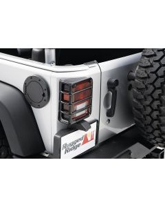 Rugged Ridge  Stainless Steel Fuel Door for 07-18 Jeep Wrangler JK
