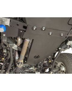 Rock Hard 4X4  Oil Pan & Transmission Skid Plate for 07-18 Jeep Wrangler JK with Short Arm Suspension