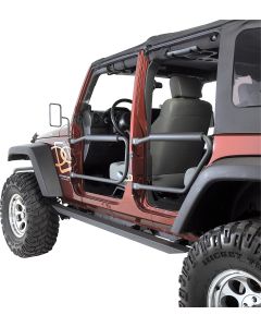 OLY SAFARI DOORS 07-11 JK 4DR RUB BLACK