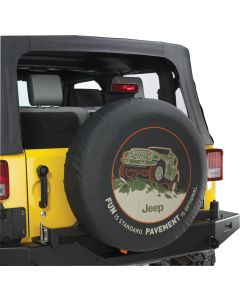 82210886AB - TIRE COVER FUN STANDARD 255/75R17 70R18