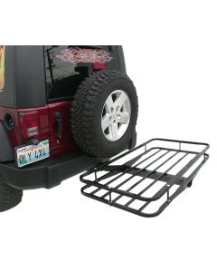 OFF ROAD 2 INCH REC. RACK BLK 24X48     903-404