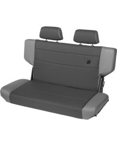 Bestop  TrailMax II Fold & Tumble Rear Bench Seat in Fabric for 97-06 Jeep Wrangler TJ