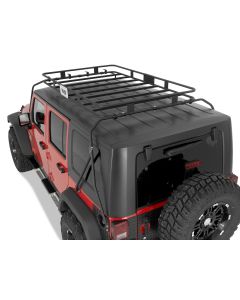 Warrior Products 881 Safari Sport Basket for 07-18 Jeep Wrangler Unlimited JK 4 Door with Watercraft Rack