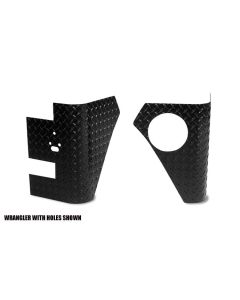 RR CRNRS W/HOLES BLK 97-06 TJ W/BUSH