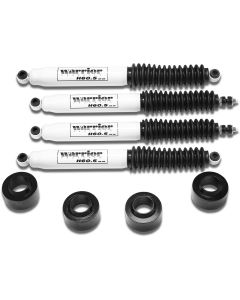 WARRIOR 2IN SPACER KIT W/SHCKS 07-08 JK