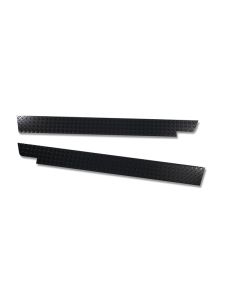 WRR SIDEPLATES W/LIP BLK 55-71 CJ5