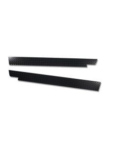 WRR SIDEPLATES W/LIP BLK 55-71 CJ5