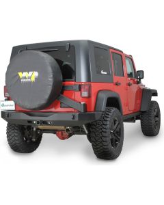 WARRIOR PROD LOGO TIRE COVER 37IN BLK