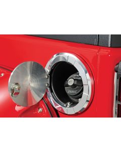 RealWheels  Billet Fuel Door for 07-18 Jeep Wrangler JK