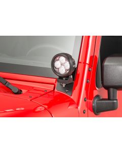 QUAD 4IN RND 4 LED FLOOD W/WIND MNT JK  97109 2203