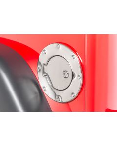 OMIX LOCKING GAS COVER POL SS 97-06 TJ