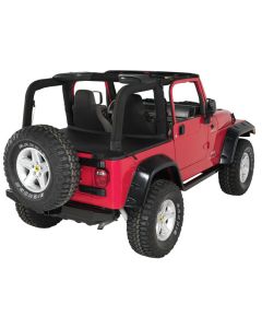 57IN REAR ROCK BMPR W/O REC BLACK 97-06