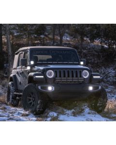 Diode Dynamics Cowl Mounted SS3 LED Light Kit for 18-21 Jeep Wrangler JL & Gladiator JT