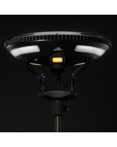 Tuff Stuff Overland TS-4-1000 9.75" Halo Solar Light, 360-Degree, 700 Lumen, Freestanding, with Speaker 