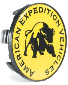 AEV WHEEL CENTER CAP YELLOW