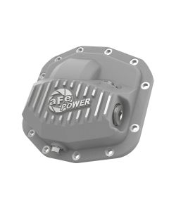 aFe Power 46-71010A Street Series Front Differential Cover in Raw Finish for 18-19 Jeep Wrangler JL with Dana 30 Front Axle