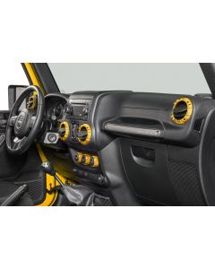 AJT CLIMATE TRIM KIT 11-18 JK YELLOW    12601 5212