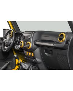 AJT CLIMATE TRIM KIT 11-18 JK YELLOW    12601 5212