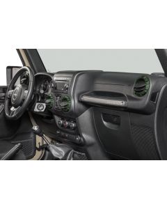 AJT ARMY GREEN VENT TRIM RINGS 11-18 JK