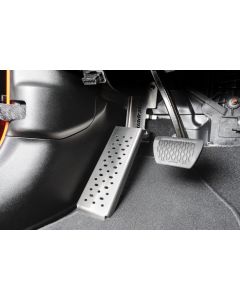Quadratec  Driver Side Dead Pedal for 18-26 Jeep Wrangler JL & Gladiator JT Including 4Xe