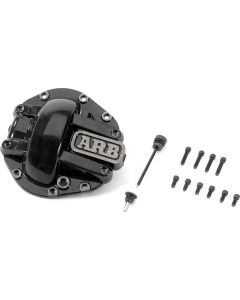 ARB DIFF COVER FRONT M186 BLK JL NONRUB