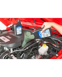 Assenmacher Specialty Tools OFCRY36 Screw-On Oil Fill Funnel for 12-18 Jeep Wrangler JK with 3.6L Engine