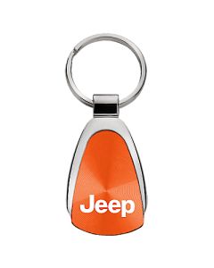 AUG TEAR DROP JEEP LOGO KEY CHAIN ORANG