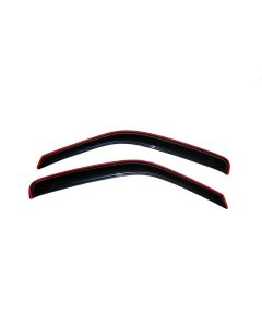 AVS 192467 Window Deflector Ventvisor In-Channel in Smoke (2 Piece) Set  for 18-20 Jeep Wrangler JL 2 Door