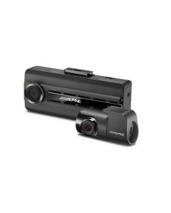 Alpine DVR-C310R Premium 1080P Front & Rear Camera Bundle with Impact Recording