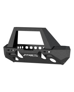 Aries  TrailChaser Front Bumper with Grille Guard in Aluminum for 18-19 Jeep Wrangler JL & 2020 Jeep Gladiator JT