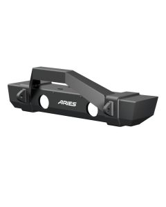 Aries 2186002 TrailCrusher Front Bumper with Brush Guard  for Jeep Wrangler JL & 2020 Jeep Gladiator JT