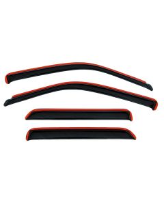 AVS 194981 Window Deflector Ventvisor In-Channel in Smoke (4 Piece) Set  for 14-19 Jeep Cherokee KL