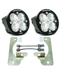 Baja Designs 447069 Squadron-R PRO LED Fog Pocket Light Kit for 18-19 Jeep Wrangler JL Rubicon & 2020 Jeep Gladiator with Factory Steel Bumper