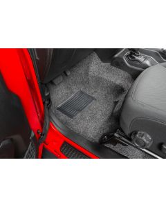 Bedrug BRJL18F4 Premium Carpeted 3 Piece Front Floor Kit for 18-19 Jeep Wrangler JL Unlimited 4-Door