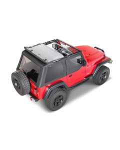 Bestop Trektop NX Soft Top with Upper Doors for 97-06 Jeep Wrangler TJ
