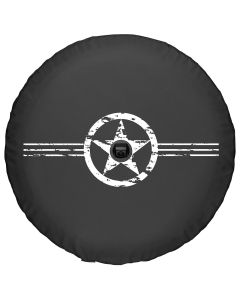 Boomerang Enterprises  Air Force Star Logo Tire Cover for 18-20 Jeep Wrangler JL