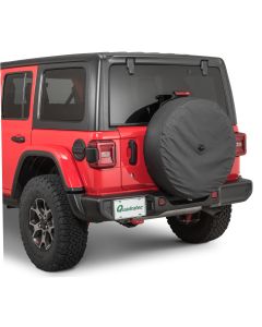 Boomerang Enterprises  Spare Tire Cover in Black for 18-19 Jeep Wrangler JL