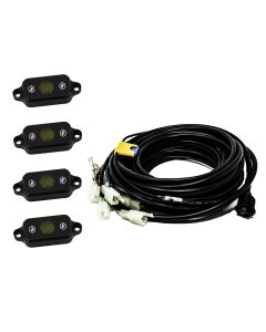 BAJ LED ROCK LIGHT KIT AMBER - JL