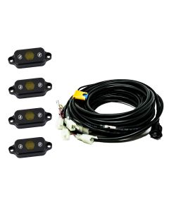 BAJ LED ROCK LIGHT KIT AMBER - JL
