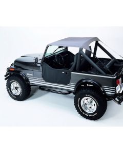 TRADITIONAL BIKINI TOP CJ7-CJ8 GRAY