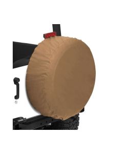 CUSTOM TIRE COVER 30IN TAN