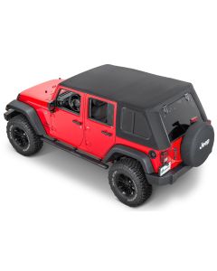 Bestop  Trektop Pro 2.0 Soft Top for 07-18 Jeep Wrangler Unlimited 4-Door