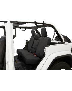 BES REAR SEAT COVER JLU NO ARM BLK DIA