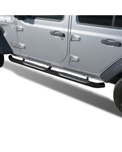 Black Horse Off Road  3" Side Steps  for 18-23 Jeep Wrangler JL Unlimited